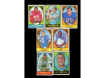 1967 TOPPS FOOTBALL LOT