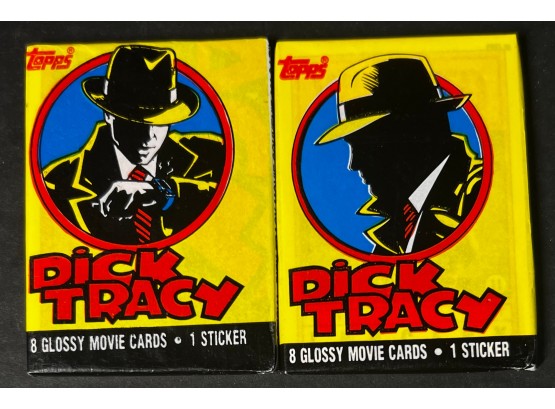 DICK TRACY TRADING CARD FACTORY SEALED PACKS