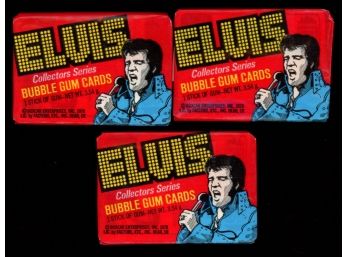 1976 DONRUSS ELVIS TRADING CARD PACKS