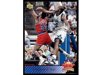 1992 UPPER DECK SHAQ ROOKIE BASKETBALL CARD