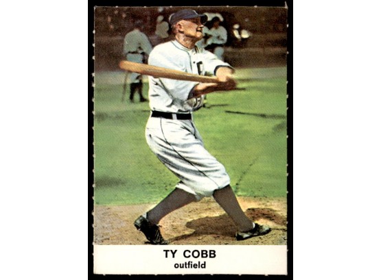 1961 GOLDEN PRESS TY COBB BASEBALL CARD