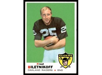 1969 FRED BILITNIKOFF TOPPS FOOTBALL CARD
