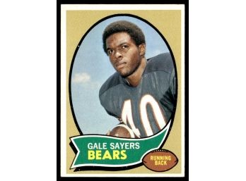 1970 GALE SAYERS TOPPS FOOTBALL CARD