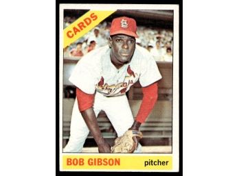 1966 TOPPS BOB GIBSON BASEBALL CARD