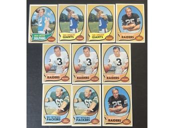 1970 STAR FOOTBALL CARDS LOT