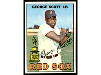 1967 TOPPS GEORGE SCOTT ROOKIE BASEBALL CARD