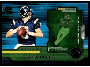 2001 PACIFIC DREW BREES ROOKIE FOOTBALL CARD