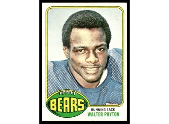 1976 TOPPS WALTER PAYTON ROOKIE FOOTBALL CARD