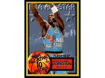 1996 FLEER MICHAEL JORDAN BASKETBALL CARD LOT
