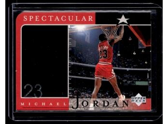 1998 UPPER DECK STATS MICHAEL JORDAN BASKETBALL CARD