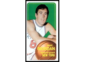 1970 TOPPS MIKE RIODAN BASKETBALL CARD