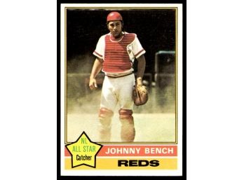 1976 TOPPS JOHNNY BENCH BASEBALL CARD