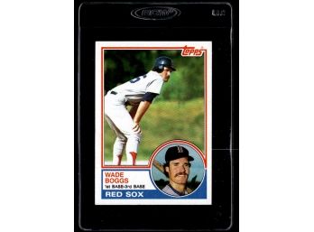 1984 TOPPS WADE BOGGS ROOKIE BASEBALL CARD