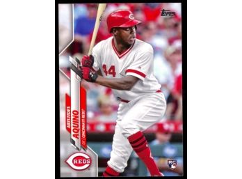 2020 Topps Baseball Aristides Aquino Rookie Card #20 Cincinnati Reds RC