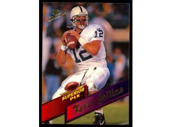 1995 Superior Pix Kerry Collins #2 Carolina Panthers