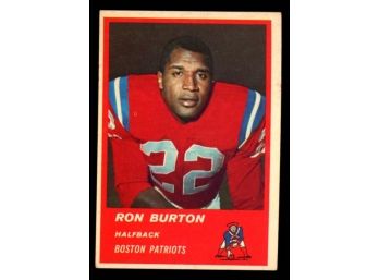 1963 Fleer #3 Ron Burton