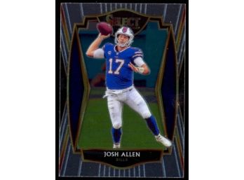 2020 Select Football Josh Allen Premier Level #121 Buffalo Bills