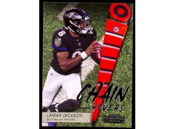 2021 Contenders Basketball Lamar Jackson Chain Movers #CM-LJA Baltimore Ravens