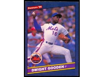 1986 Donruss Baseball Dwight Gooden #75 New York Mets