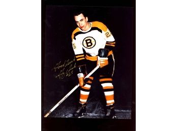 GARY DOAK AUTOGRAPHED 8X10  ORIGINAL PHOTO BOSTON BRUINS