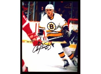 SIGNED 8X10 PHOTO NHL BOSTON BRUINS AUTOGRAPH