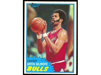 1981 Topps Basketball Artis Gilmore #7 Chicago Bulls Vintage