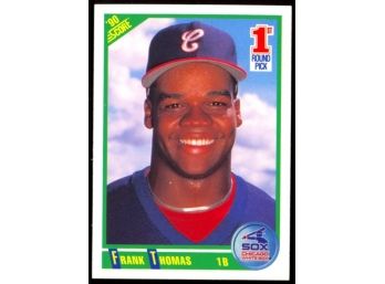 1990 Score Baseball Frank Thomas Rookie Card #663 Chicago White Sox RC HOF