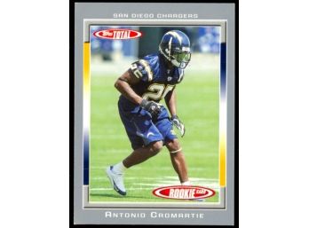 2006 Topps Total Football Antonio Cromartie #457 San Diego Chargers