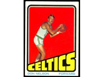 1972 Topps Basketball Don Nelson #92 Boston Celtics Vintage HOF