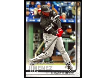 2019 Topps Update Baseball Eloy Jimenez MLB Debut Rookie Card #US243 Chicago White Sox RC