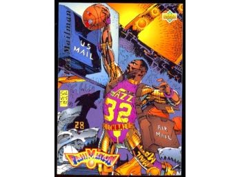 1992 Upper Deck Fanimation Karl Malone 'the Mailman' #508 Utah Jazz HOF