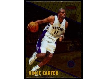 1999 Bowmans Best Basketball Vince Carter #1 Toronto Raptors HOF