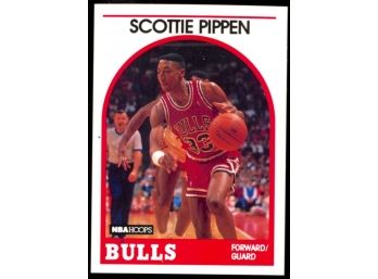 1989 NBA Hoops Basketball Scottie Pippen #244 Chicago Bulls HOF