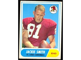 1968 Topps Football Jackie Smith #86 St Louis Cardinals Vintage