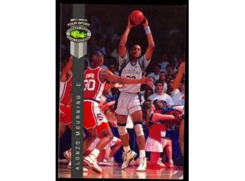 1992 Classic Basketball Alonzo Mourning Rookie Card #54 Charlotte Hornets RC