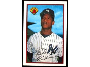 1989 Bowman Baseball Rickey Henderson #181 New York Yankees HOF