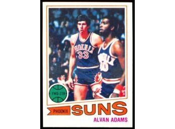 1977 Topps Basketball Alvan Adams #95 Phoenix Suns Vintage