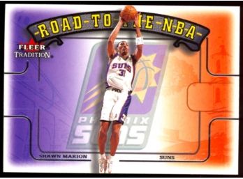 2002 Fleer Tradition Basketball Shawn Marion Road To The NBA #5RTN Phoenix Suns