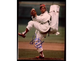 BILL 'SPACEMAN' LEE AUTOGRAPHED 8X10 PHOTO BOSTON RED SOX