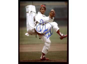 'Spaceman' Bill Lee Autographed 8x10 Photo ~ Boston Red Sox (1969-1978)