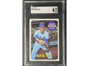 1969 Topps Baseball #533 Nolan Ryan SGC 6