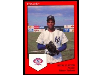 1989 ProCards Royal Clayton #318 New York Yankees