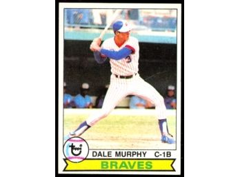 1979 Topps Baseball Dale Murphy #39 Atlanta Braves Vintage