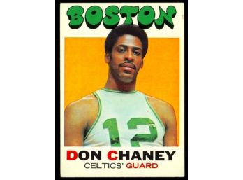 1971 Topps Basketball Don Chaney #82 Boston Celtics Vintage