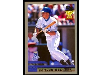 2000 Topps Baseball Carlos Beltran All-star Rookie Cup #178 Kansas City Royals