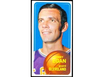 1970 Topps Basketball Johnny Egan #34 Cleveland Cavaliers Vintage