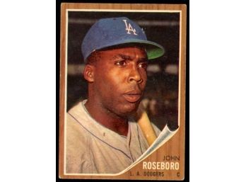 1962 Topps Baseball John Roseboro #32 Los Angeles Dodgers Vintage