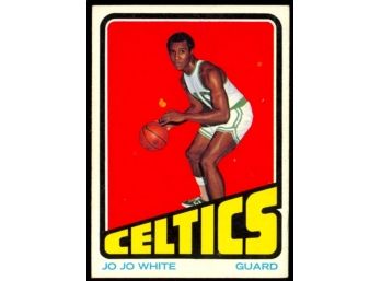 1972 Topps Basketball Jo Jo White #45 Boston Celtics Vintage