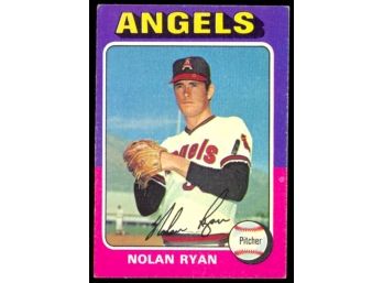 1975 Topps Baseball Nolan Ryan #500 Los Angeles Angels Vintage HOF