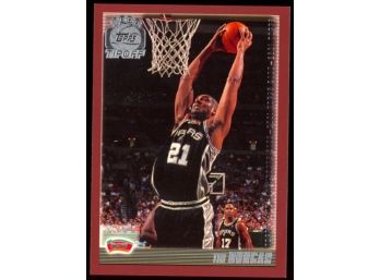 2000 Topps Tipoff Basketball Tim Duncan #60 San Antonio Spurs HOF